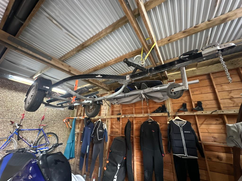 Jetski balken trailer, 1500 à 3000 kg, Enlèvement, Utilisé, Moins de 6 mètres