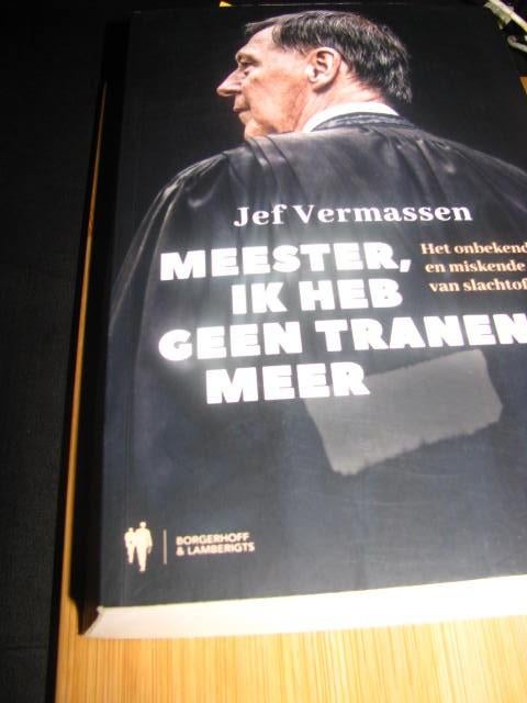 Boek Jef Vermassen 'Meester, ik heb geen tranen meer'., Ophalen, Gelezen