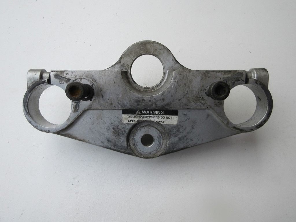 Suzuki GSX600 kroonplaat balhoofdplaat topyoke vorkklem GSX, Motoren, Ophalen of Verzenden, Gebruikt