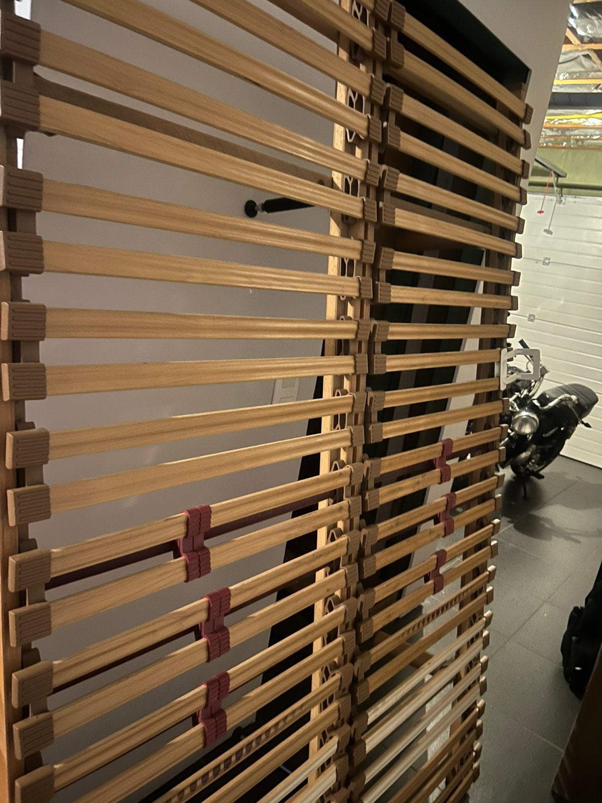 Lattenbodem bed, Huis en Inrichting, Ophalen, Gebruikt, 140 cm, Twijfelaar