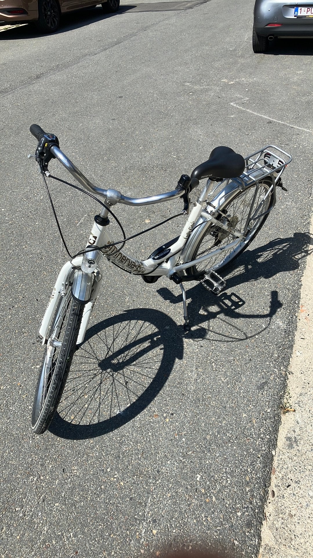 24” meisjesfiets Minerva City Line - Lady City, Ophalen, Velgrem, Versnellingen, Gebruikt