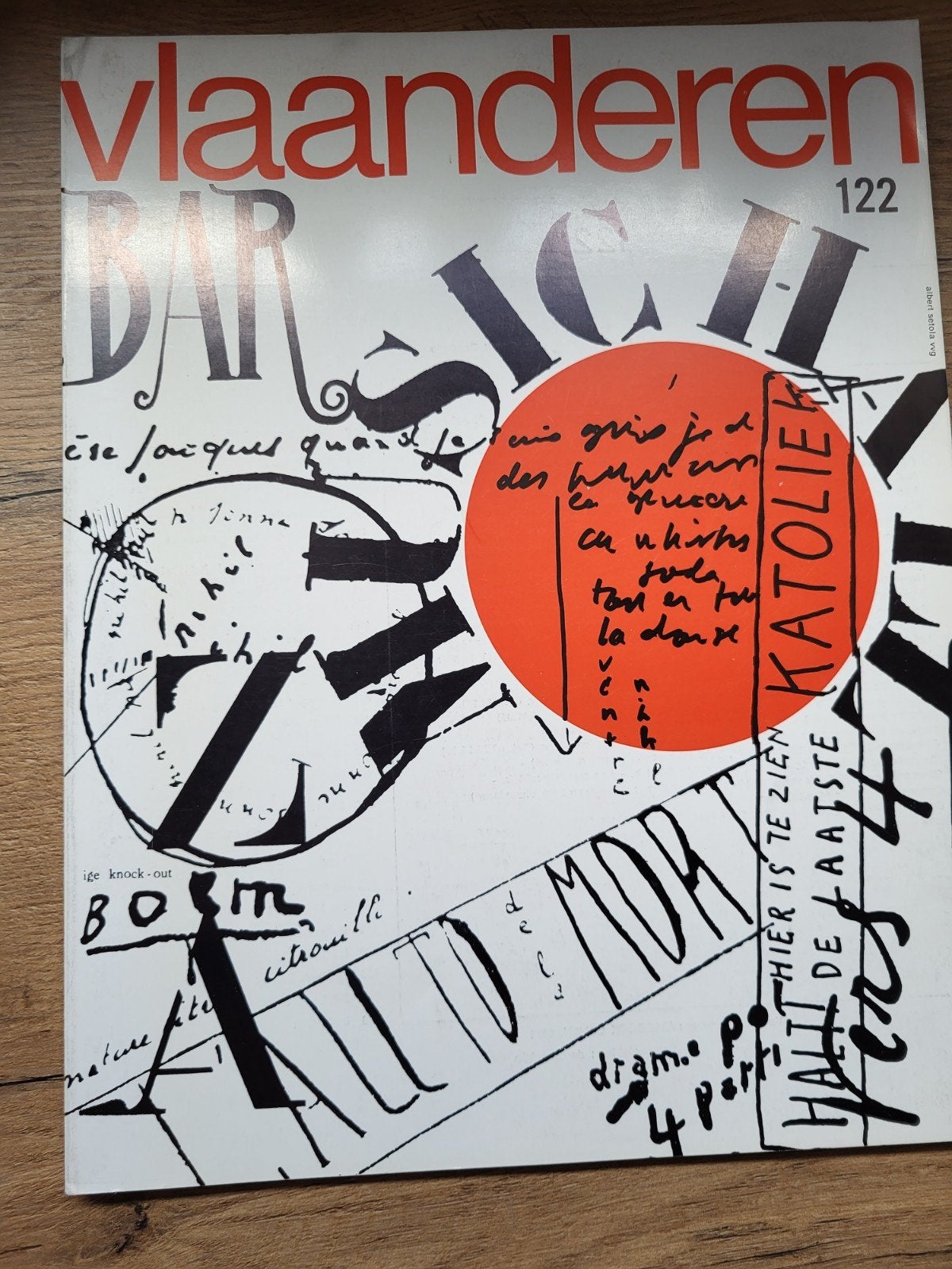 Tijdschrift Vlaanderen nr 122 - Paul Van Ostaijen special, Boeken, Biografieën, Ophalen of Verzenden, Gelezen