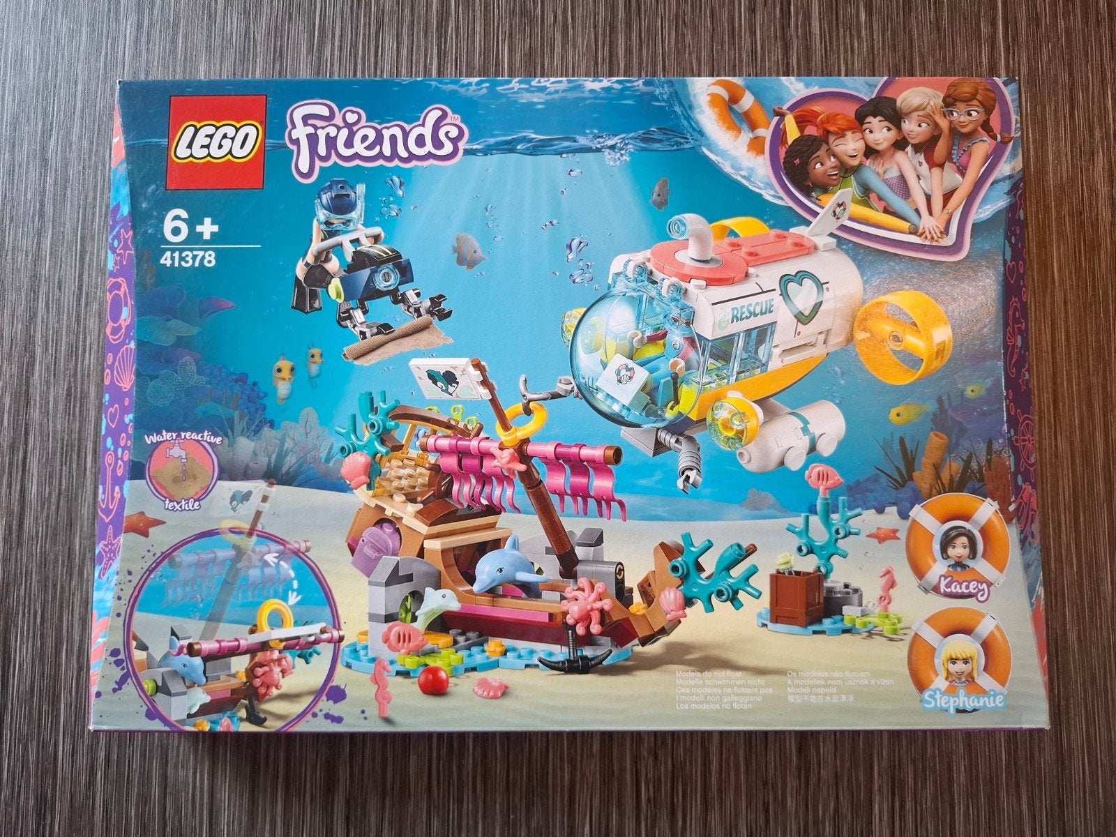 LEGO Friends 41378 – Reddingsmissie voor dolfijnen – complee, Ophalen, Compleet, Lego, Friends