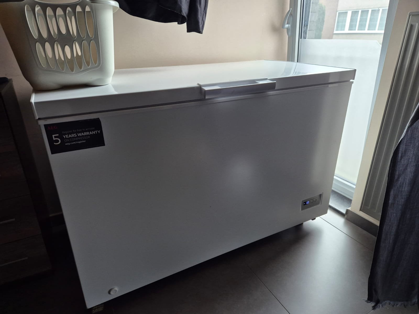 Congélateur AEG 371 L 130 x 85 x 70.5 cm, Electroménager, Congélateurs, Comme neuf, Congélateur, Congélateur, Enlèvement