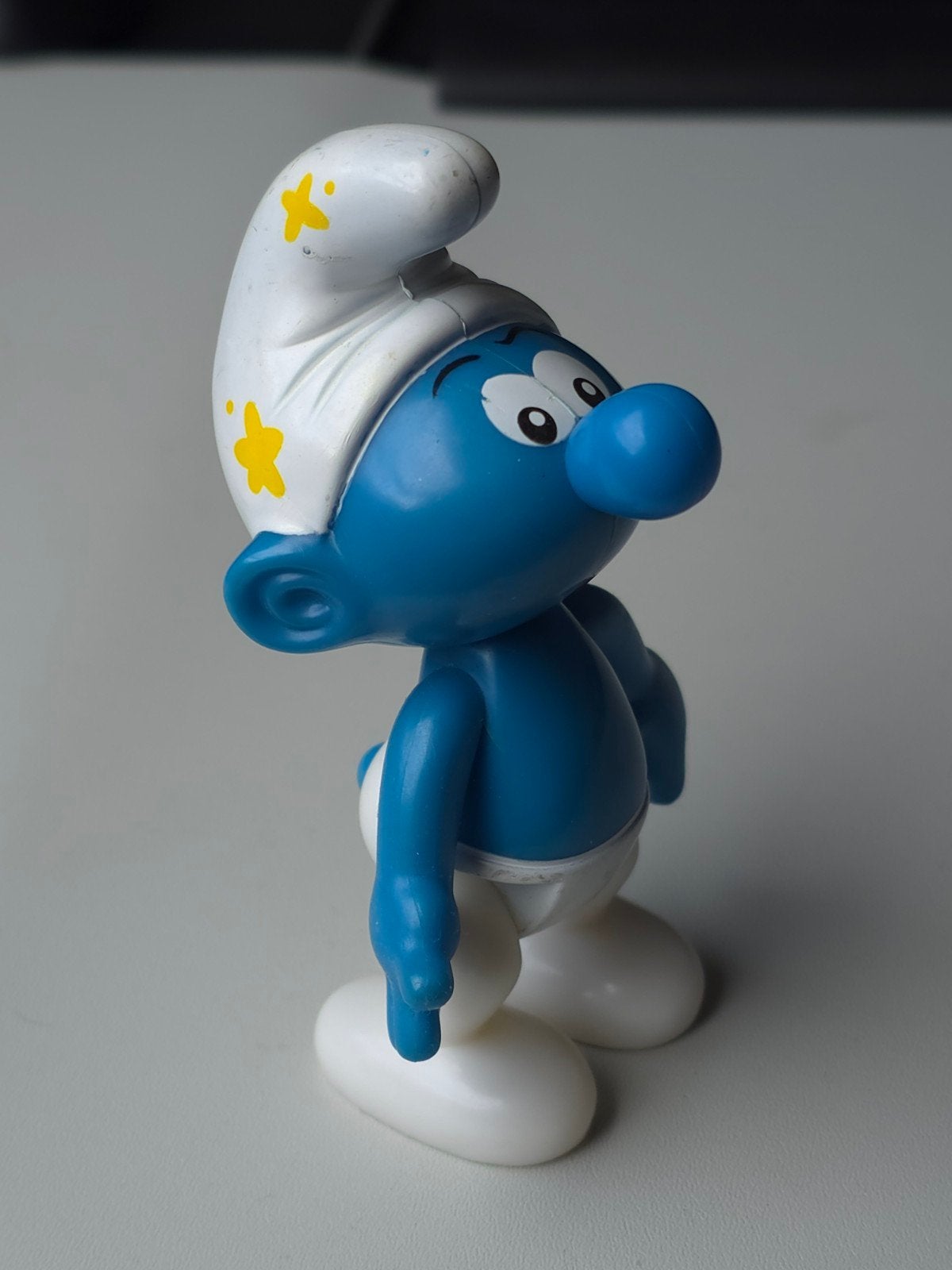 Figurine Schtroumpf Bonnet étoiles, Envoi, Utilisé, Autres Schtroumpfs, Poupée, Figurine ou Peluche