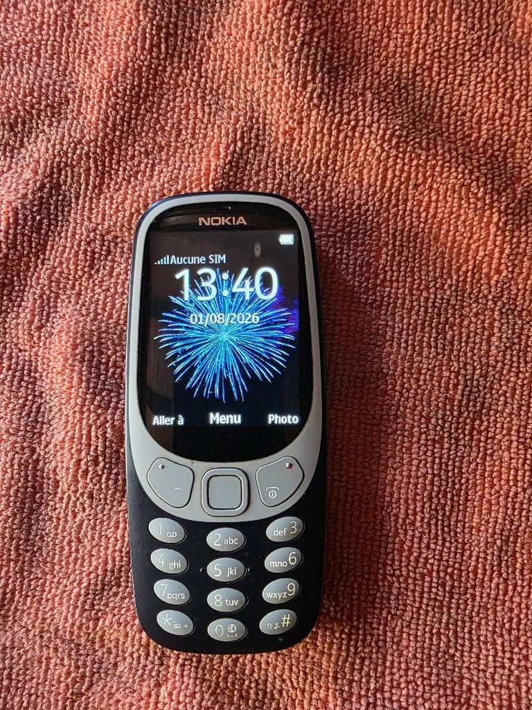 GSM Nokia 3310, Telecommunicatie, Mobiele telefoons | Nokia, Blauw, Fysiek toetsenbord, 3 tot 6 megapixel, Ophalen of Verzenden