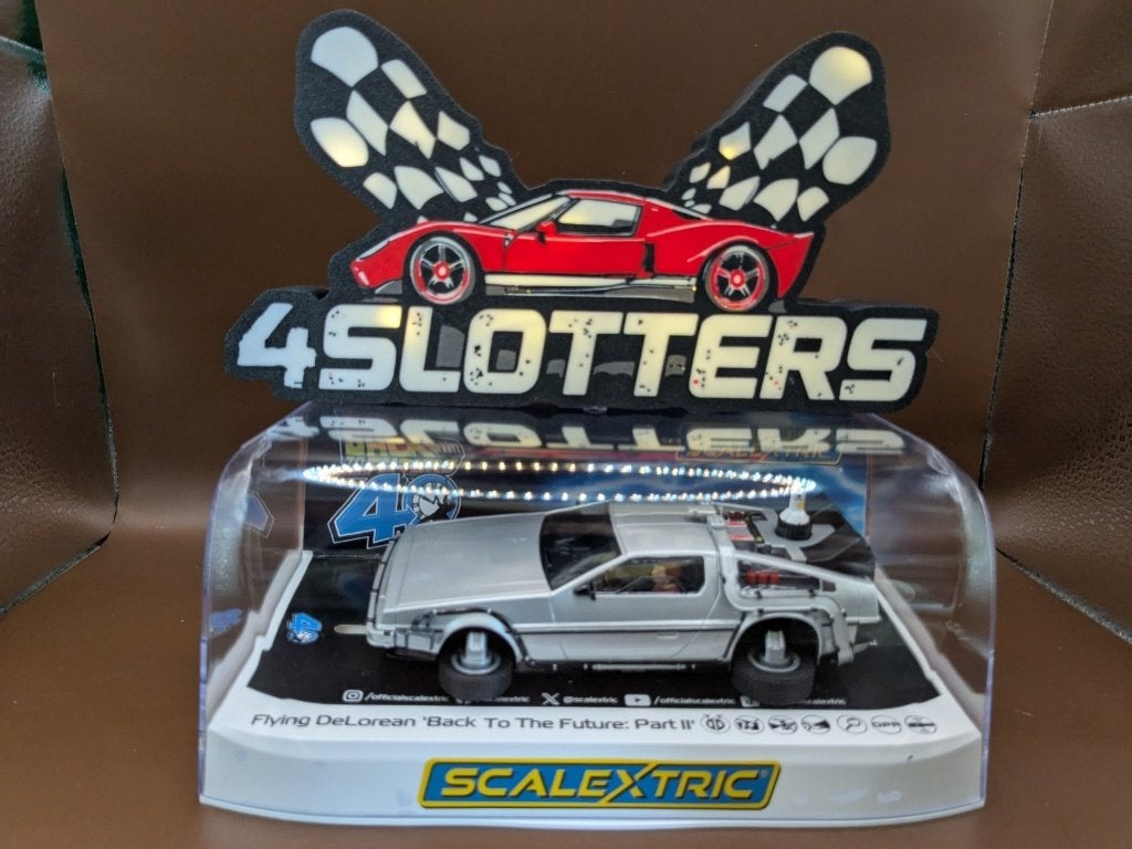 Scalextric DeLorean BACK TO THE FUTURE 2- FLYING TIME MACH (, Ophalen of Verzenden, Nieuw