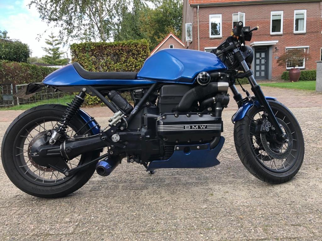 BMW K100 Café Racer - Super mooi als nieuw, Motorrijbewijs A, Particulier, Meer dan 35 kW, Handgeschakeld
