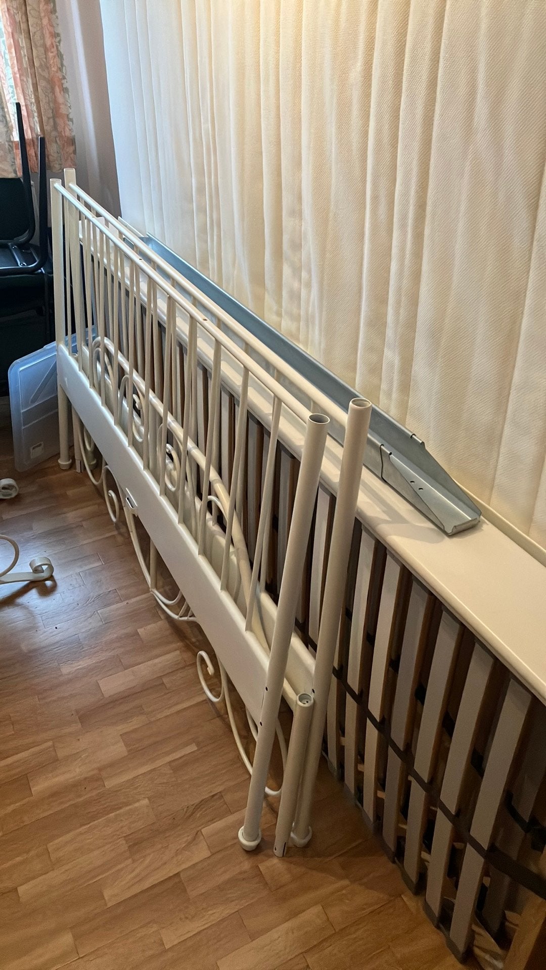 Leirvik ikea bedframe 140cm breed, Huis en Inrichting, Ophalen, Zo goed als nieuw