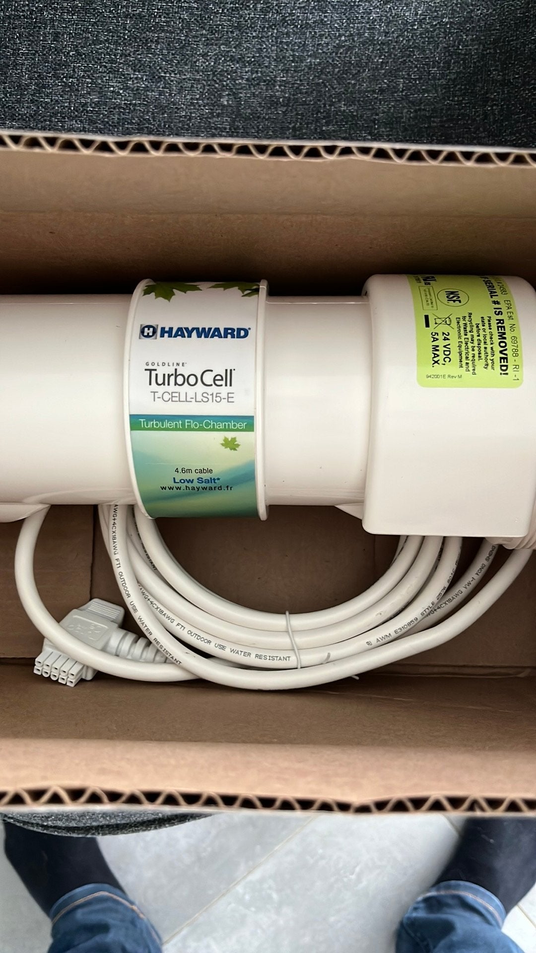 Elektrolyse cel low salt Hayward, Jardin & Terrasse, Enlèvement ou Envoi, Neuf, Autres types