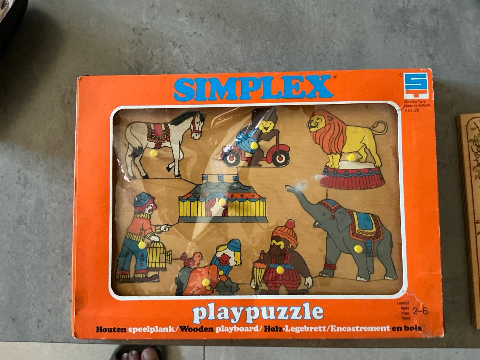 Simplex puzzel, Ophalen, Zo goed als nieuw