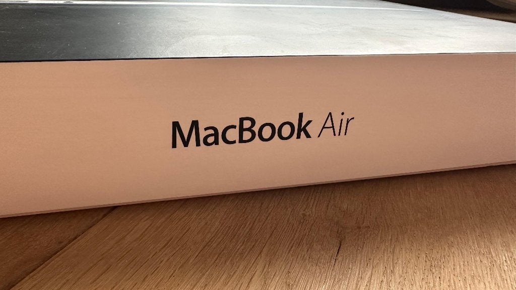 Mac Book Air Doos, Ophalen, Zo goed als nieuw, Verpakking