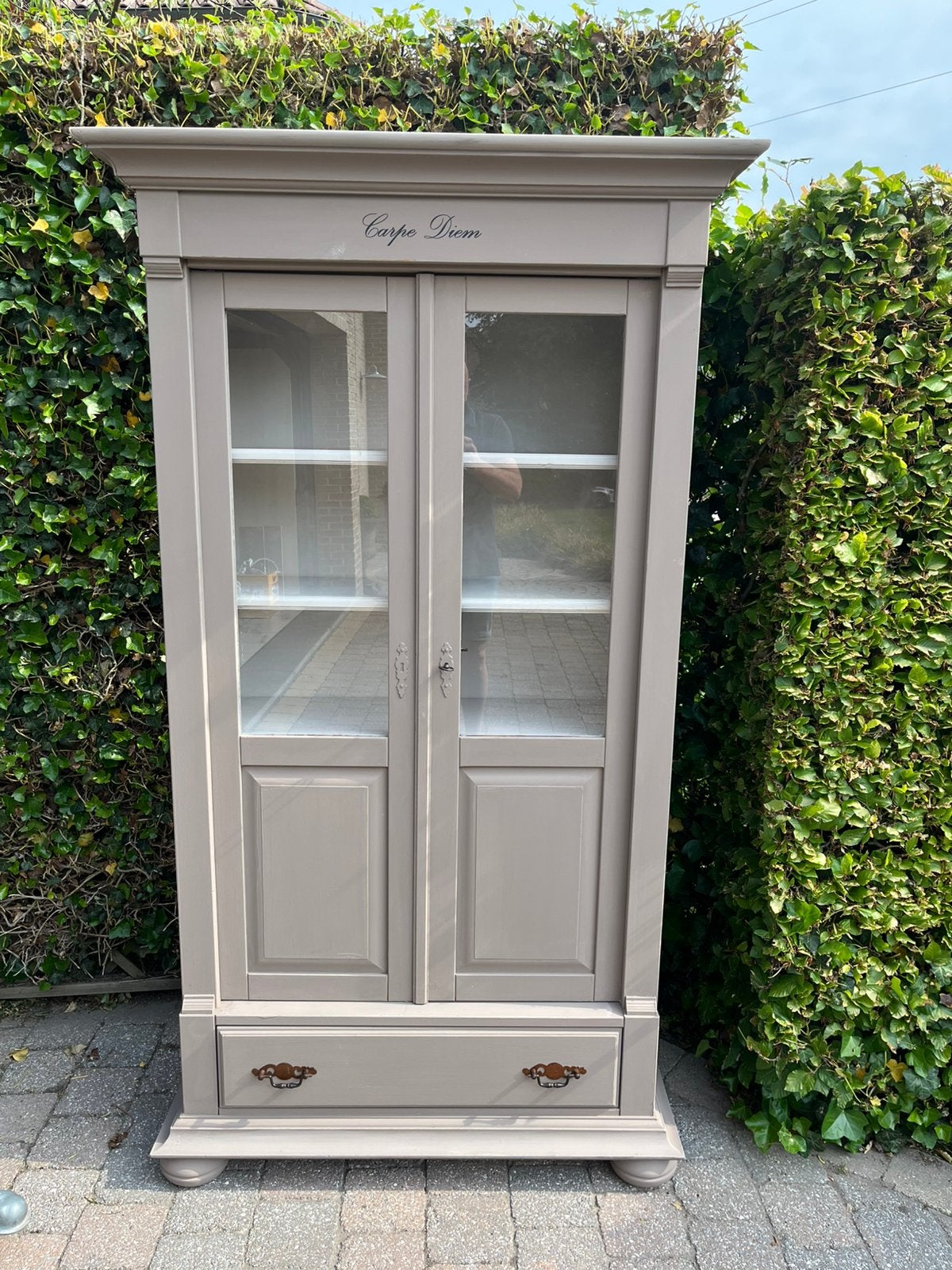 Mooie buffetkast in Brocante stijl, Enlèvement, Comme neuf