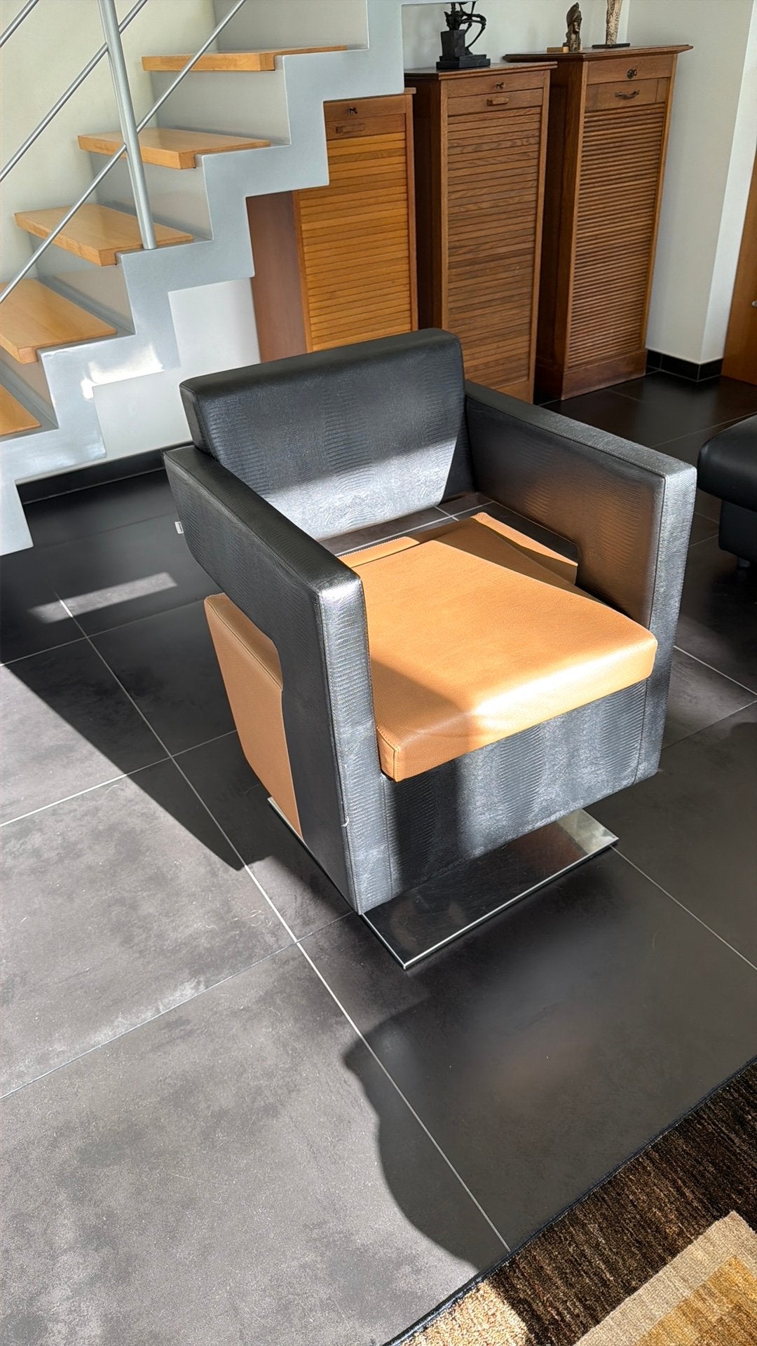 Luxe Design Sassi Arredamenti (Kappers) zetel, Ophalen, Kunststof, Gebruikt, Eenpersoons