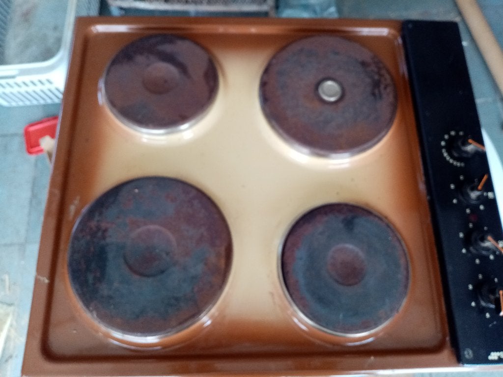 taque electrique, 4 zones de cuisson, Encastré, Enlèvement, Utilisé