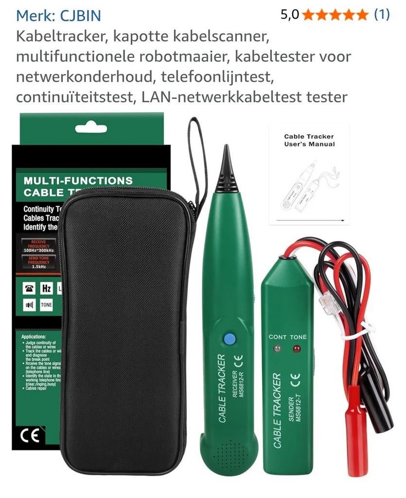 Kabel Tracker (robotmaaier), Tuin en Terras, Ophalen of Verzenden