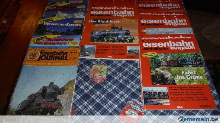 catalogues papier marklin/ eisenbahn/ fleischmann/ rivarossi, Ophalen of Verzenden, Gelezen