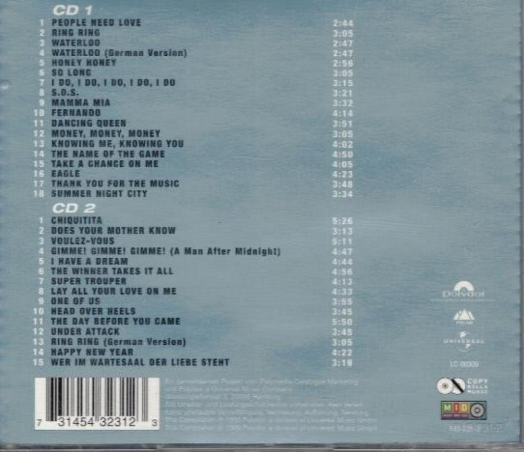 ABBA - The Complete Singles Collection, Cd's en Dvd's, Ophalen of Verzenden, Gebruikt