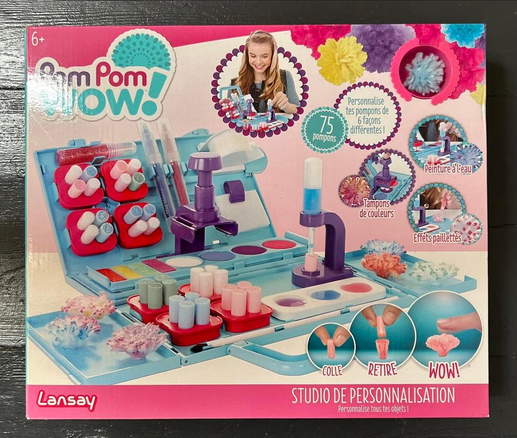 Fabrication de ponpon Pom Pom Woo, Ophalen, Nieuw