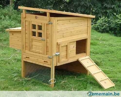 Poulailler abri poule caille clapier lapin coq poussin NEUF, Animaux & Accessoires, Enlèvement ou Envoi, Neuf, Poulailler