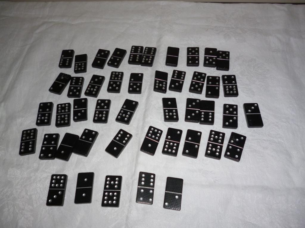 DOMINO spel educatief speelgoed dominostenen 45 stuks, Kinderen en Baby's, Speelgoed | Educatief en Creatief, Ophalen of Verzenden