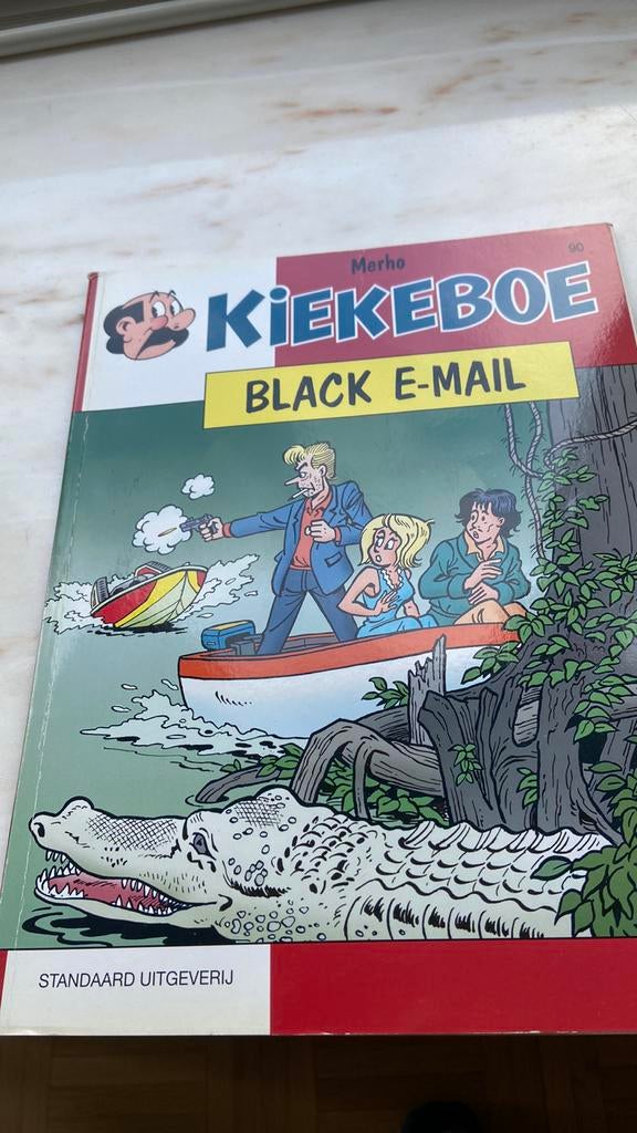 Kiekeboe 90 Black e-mail, Ophalen of Verzenden, Gelezen