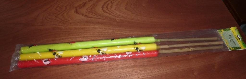 Bougies torches pour le Jardin/Terrasse - 73cm, Jardin & Terrasse, Torches, Enlèvement, Neuf