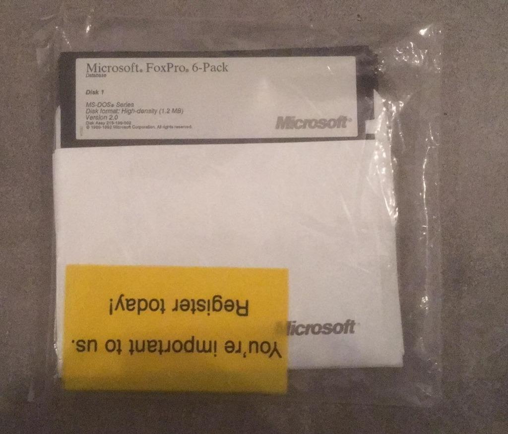 Microsoft FoxPro 6-Pack Version 2.0 (verzegeld), Enlèvement ou Envoi, Microsoft