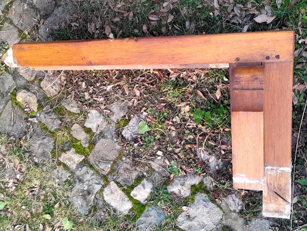 Poutres chêne massif/cheminée, Enlèvement, Utilisé, Poutres, Bois dur