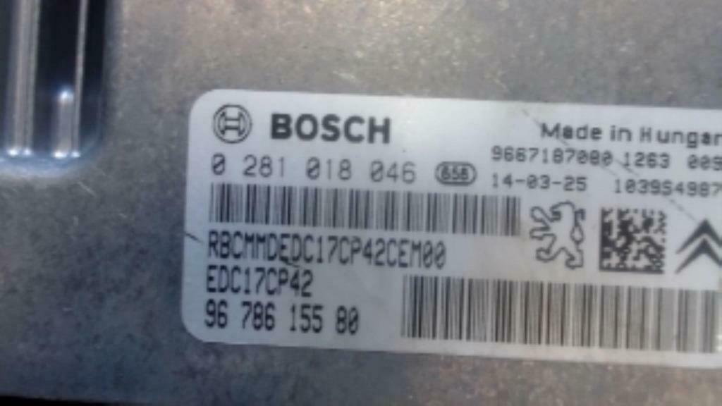 calculateur moteur citroen c5 II RD p 508 9678615580, Enlèvement ou Envoi, Citroën