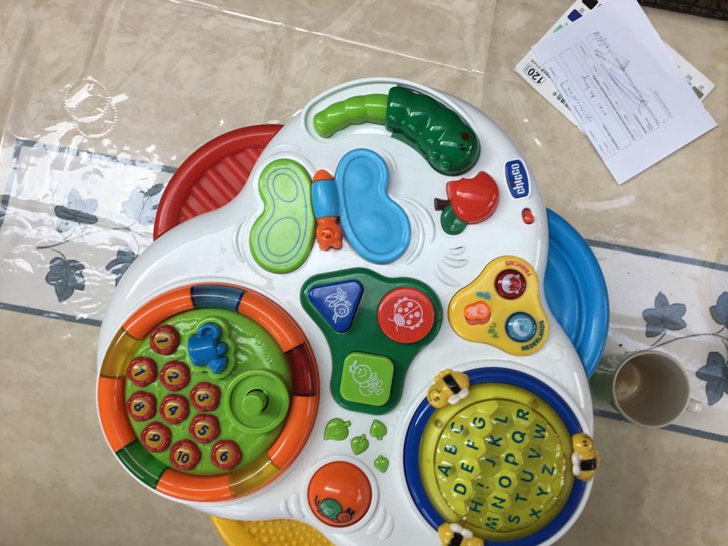 Speeltafel chicco, Kinderen en Baby's, Ophalen, Gebruikt