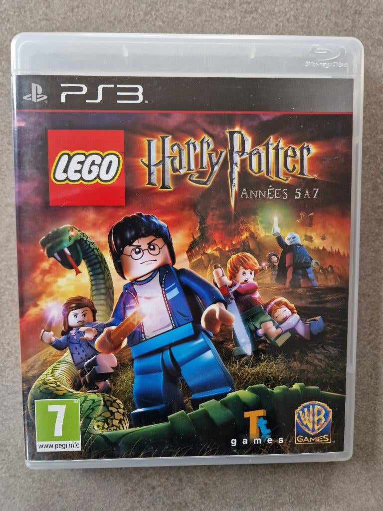Jeu Playstation 3 Lego Harry Potter Années 5 à 7 PS3, Envoi, Comme neuf, Aventure et Action, À partir de 7 ans