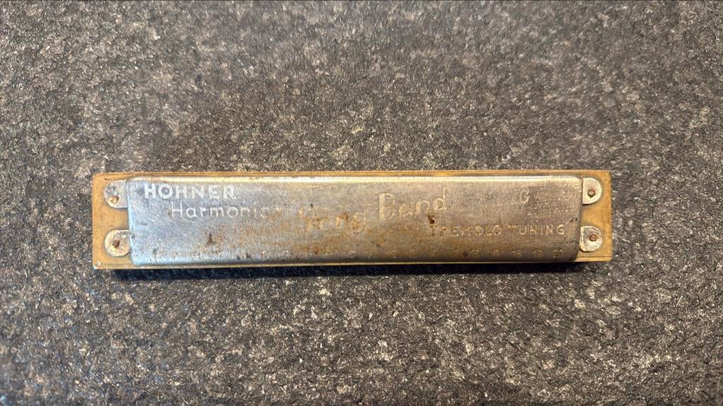 Hohner Song band mondharmonica, Ophalen, Gebruikt