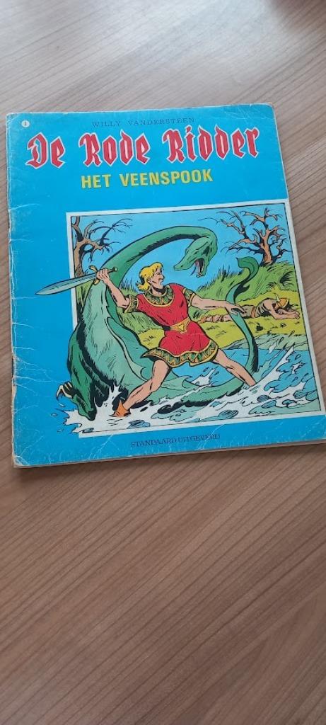 De Rode Ridder. Album nr 3. Het Veenspook., Gelezen, Willy Vandersteen, Eén stripboek, Ophalen of Verzenden