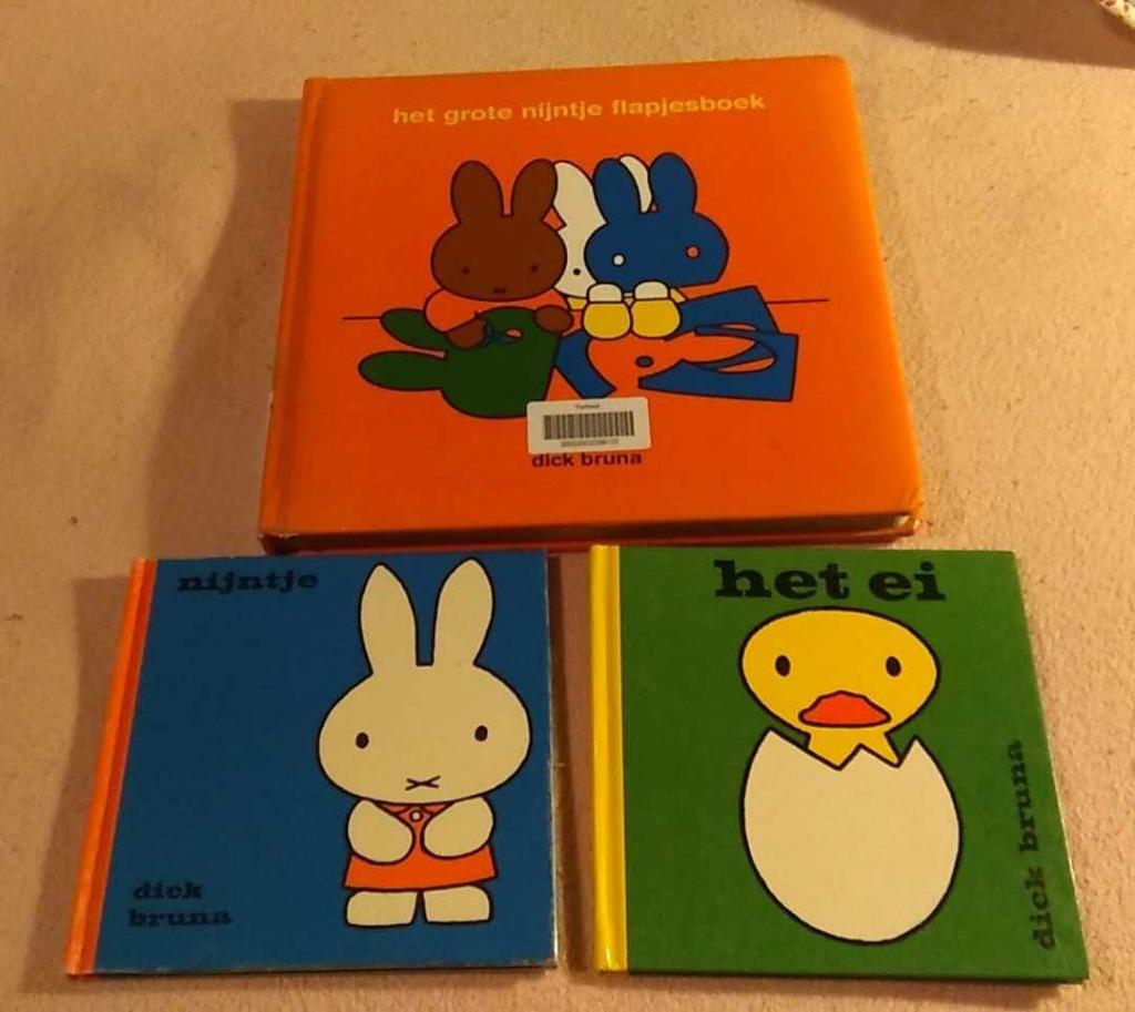 het grote Nijntje flapjesboek en kleine boekjes Nijntje, Enlèvement ou Envoi