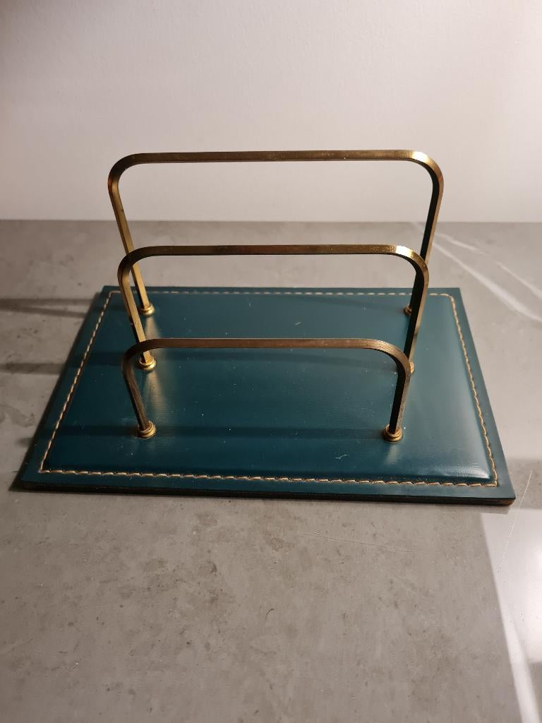 Vintage brievenhouder, brievenstandaard jaren'60, Ophalen of Verzenden