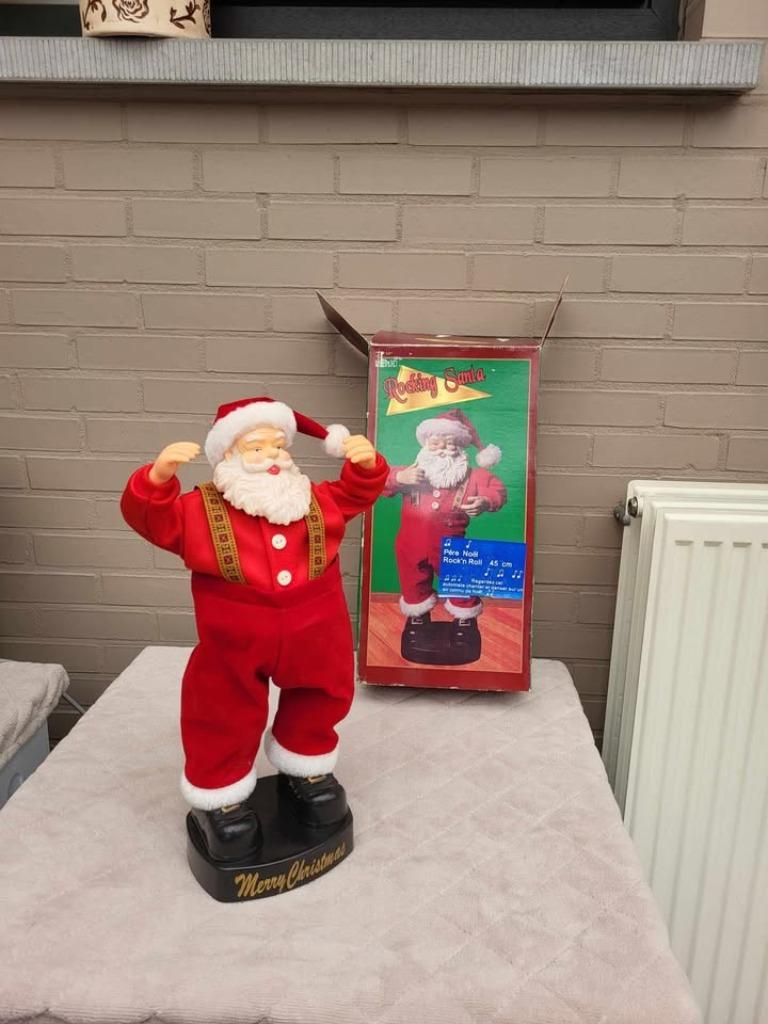 Zingende kerstman, Huis en Inrichting, Ophalen, Gebruikt