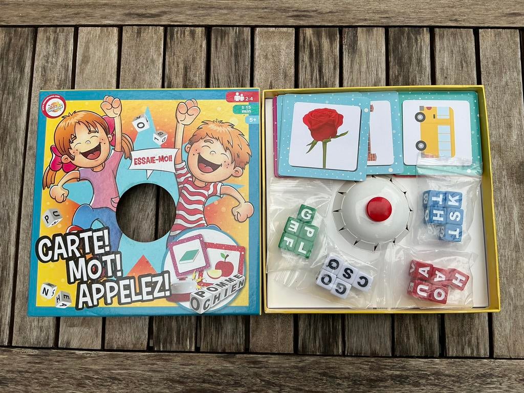 Carte Mot Appelez +5ans 2-4 joueurs, Enlèvement