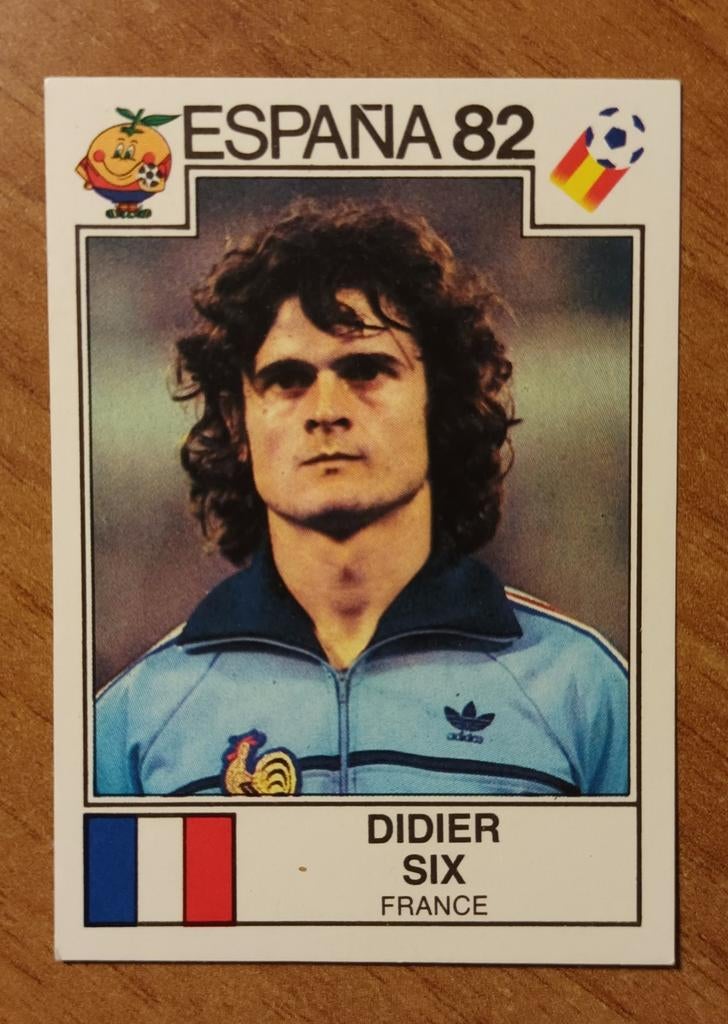 PANINI ESPANA 82 # 290 DIDIER SIX, Verzamelen, Ophalen of Verzenden, Nieuw