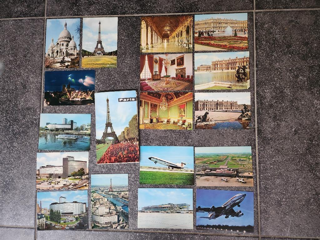 Anciennes Cartes postales et Livre Paris années 60, Enlèvement ou Envoi, 1960 à 1980, Non affranchie, France