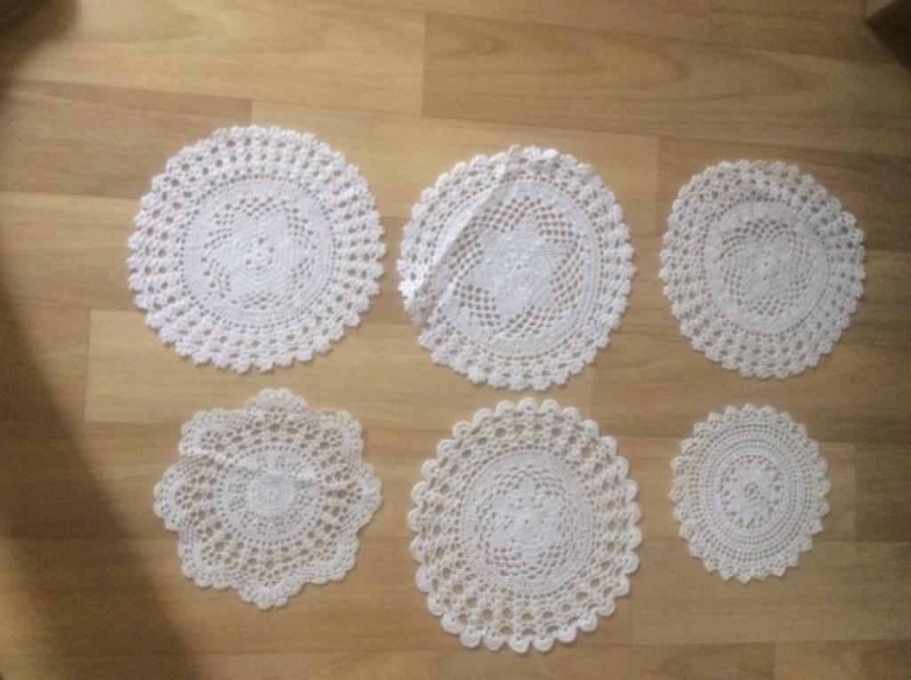 6 sierdoekjes, Ophalen of Verzenden