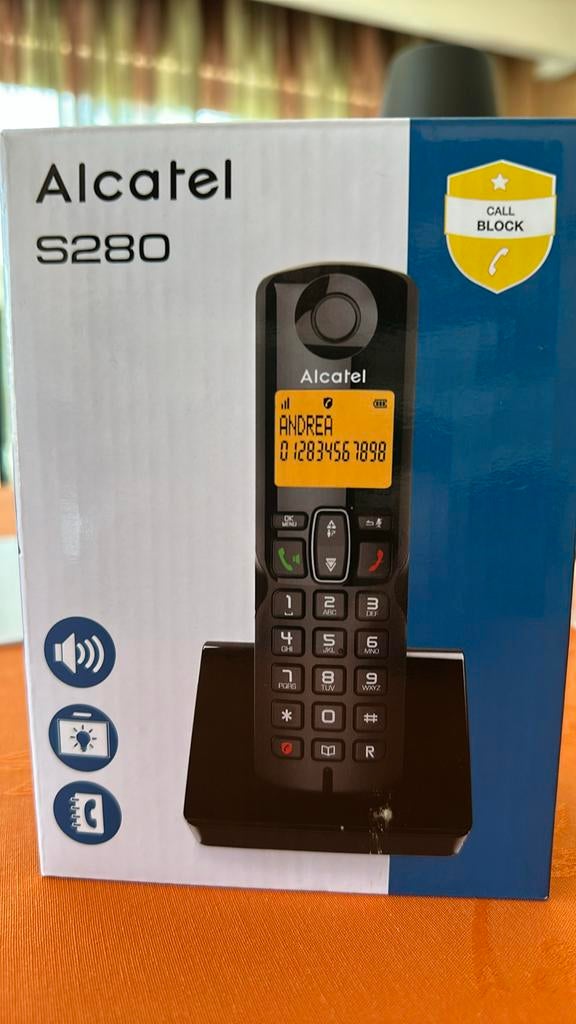 Alcatel S280 EWE, Télécoms, Téléphones fixes | Combinés & sans fil, Enlèvement, Comme neuf