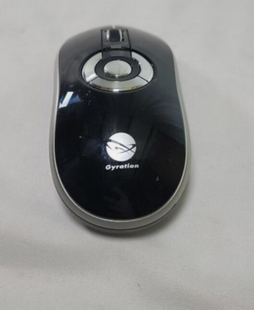 Souris Gyration modèle AS04024 couleur, noire, rechargeable, Enlèvement, Reconditionné, Sans fil, Souris
