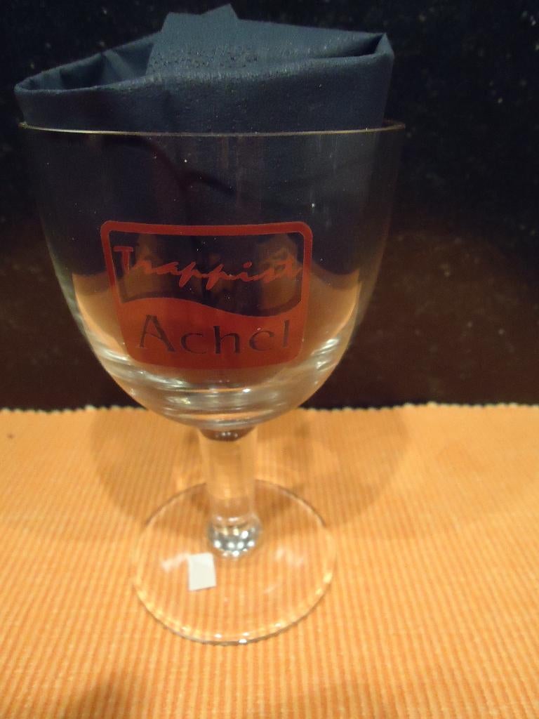 Trappist Achel glas 33cl CE M12 0846 Dp, Enlèvement ou Envoi, Neuf, Verre ou Verres, Autres marques