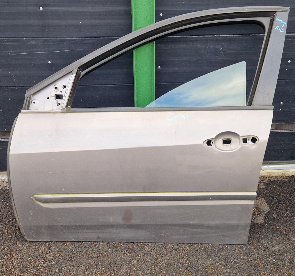 Porte AVANT GAUCHE RENAULT LAGUNA 3 III 2010 portiere GRIS, Enlèvement, Avant, Renault, Porte