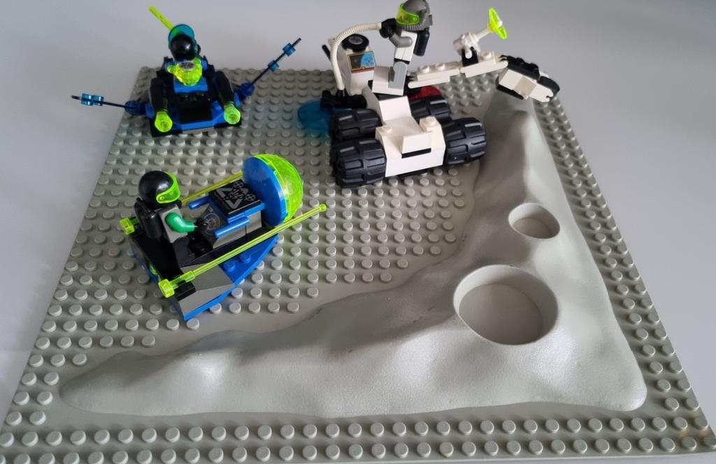 Lot 3 sets Lego SPACE avec plaque space, Enlèvement ou Envoi
