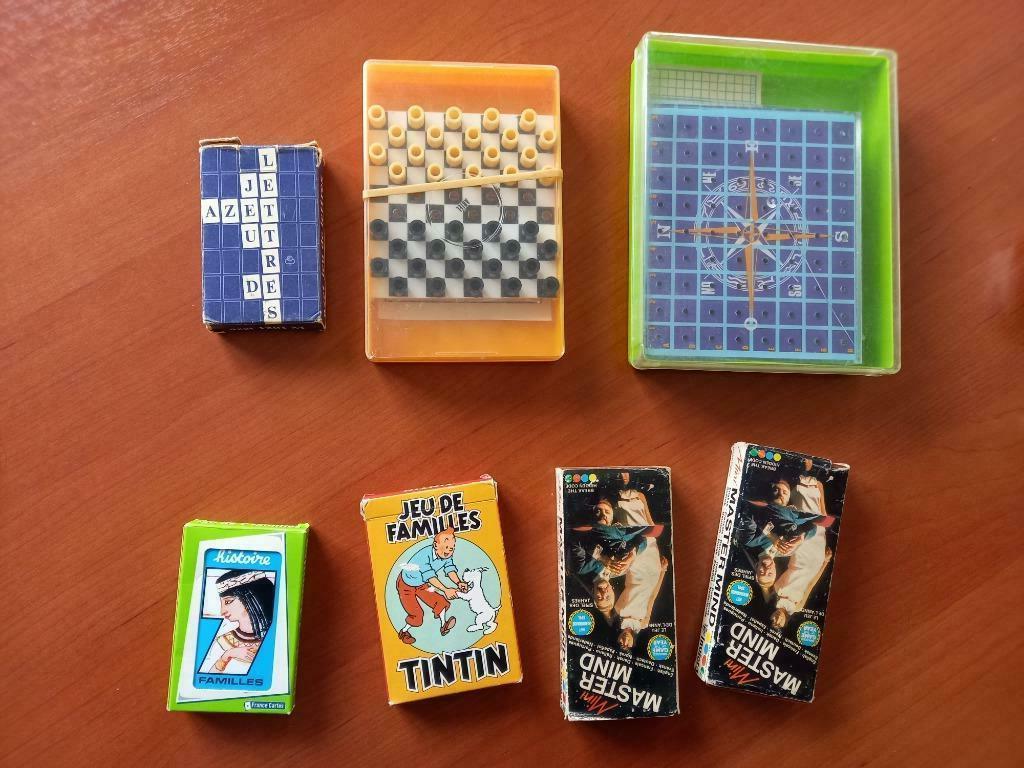 Lot de 7 jeux de voyage, Enlèvement ou Envoi, Utilisé, Découverte