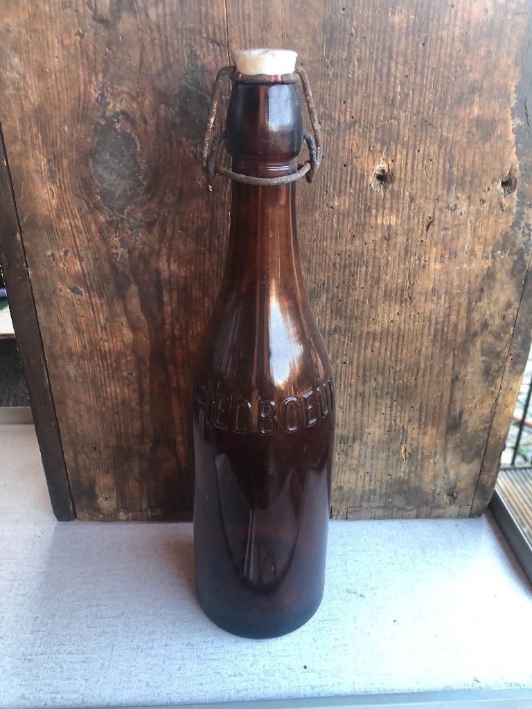 jupille piedboeuf fles 1952, Enlèvement ou Envoi, Utilisé, Bouteille(s), Jupiler