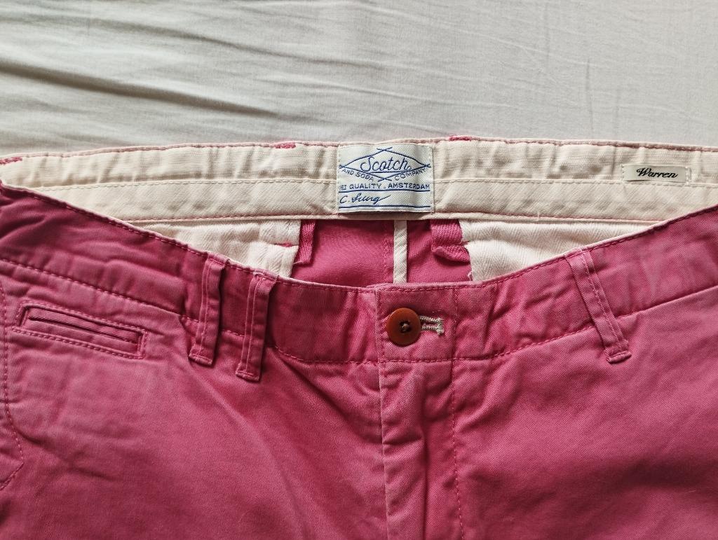 Pantalon Warren Scotch & Soda, Enlèvement ou Envoi, Rose, Autres tailles, Porté