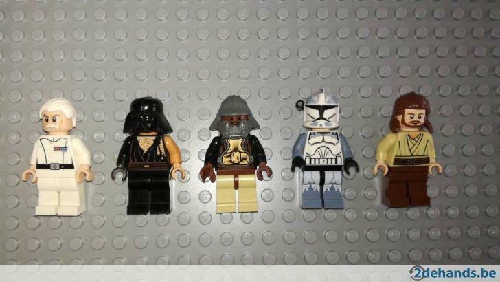 lego star wars minifigures Adm Yularen, Anakin, Qui-Gon Jinn, Enfants & Bébés, Jouets | Duplo & Lego, Utilisé, Lego, Enlèvement ou Envoi